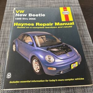 Haynes VW 1998-2005 Volkswagen New Beetle Repair Manual Gas Engines 96009